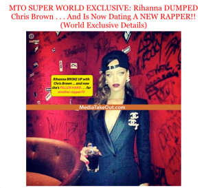 CLAIM: Rihanna “Dumped” Chris Brown, Now Dating A$AP Rocky