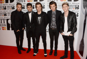 One Direction aux Brit Awards 2014