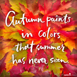 First Day Of Fall Quotes