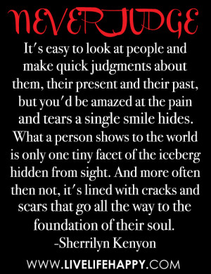 People That Judge Others