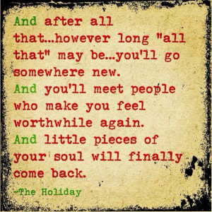 Quote from The Holiday