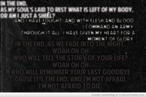 Black Veil Brides In The End