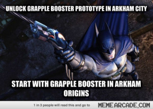 Batman logic [Arkham Origins]