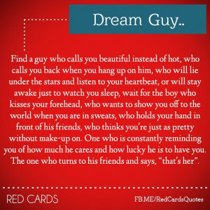 Dream guy... I hope my husband will still treat me like this years ...