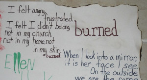 Ellen Hopkins Poster-Burned by StrawberryDacri