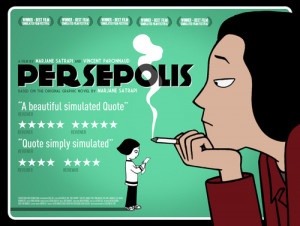This was not the film poster for Persepolis.(look at all those ...