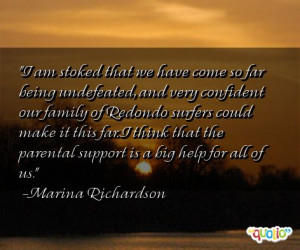 am stoked that we have come