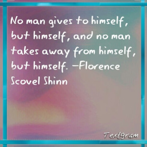 Quotes by Florence Scovel Shinn