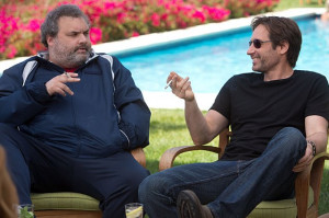 Still of David Duchovny and Artie Lange in Californication (2007)