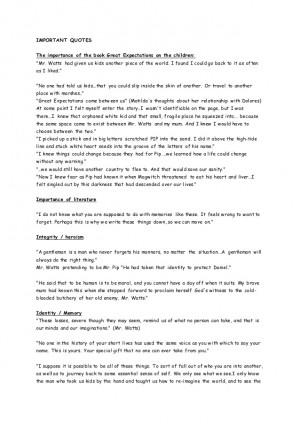 Important quotes mister pip (1)