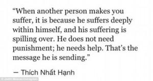 Cryptic comment: Jodhi took to Instagram on Monday with a quote from ...