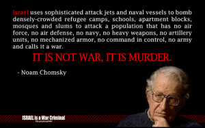 Noam Chomsky Says It All…