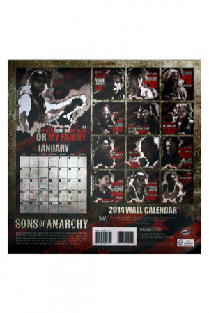 Sons of Anarchy 2014 Calendar