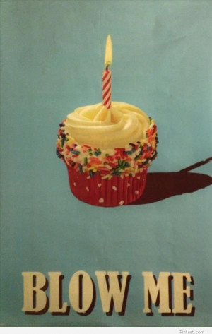 Funny birthday cake cartoon