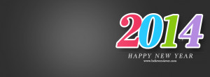 Happy 2014 facebook cover, New year Facebook timeline banner, 2014 ...