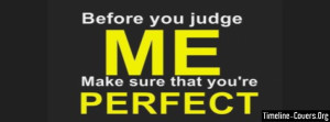 Judgemental Facebook Cover