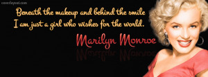 quote facebook timeline cover marilyn monroe quote quotes pictures ...