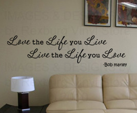 ... Wall Art Decor Bob Marley Decoration Inspirational Decal Sticker Quote