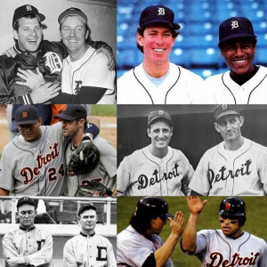 Mickey Lolich and Al Kaline B. Alan Trammell and Lou Whitaker C ...