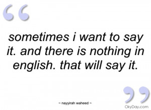 Nayyirah Waheed Quotes