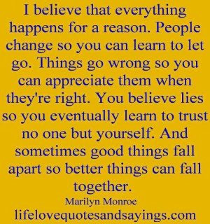 Don't dwell in the past.