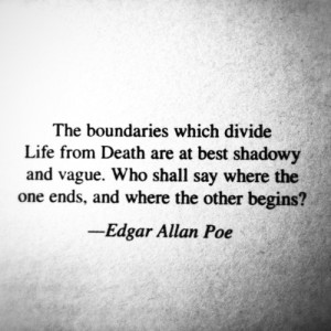 edgar allan poe, quote, writer