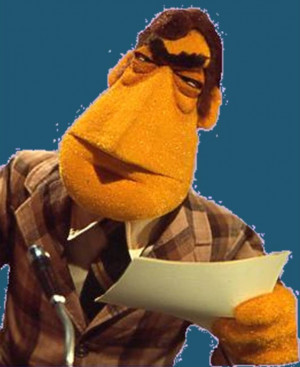 Weekly Muppet Wednesdays: The Newsman