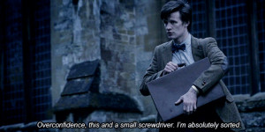 favorite eleventh doctor quote hello i m the doctor basically run