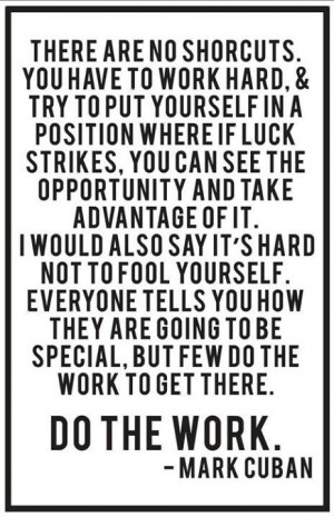Today is about Flourishing - work is flourishing with activity. Do the ...