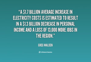 billion average increase in electricity costs is estimated to ...