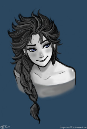 Dark Elsa Reveriiie Fan Art Digital Drawings Movies