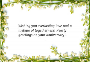 Wishing you everlasting love and a lifetime of togetherness! Hearty ...