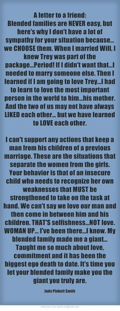 Jada Pinkett Smith on women, love, and step parenting. YOU GO, JADA ...