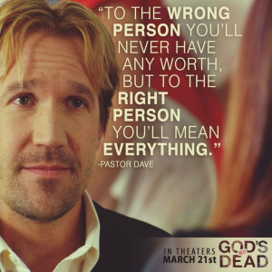 God's Not Dead - David A.R. White as (Pastor Dave) in God's Not Dead ...