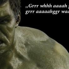 Hulk quote of the day