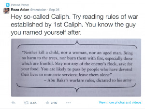 Scholars” Reza Aslan and Mia Bloom unwittingly endorse killing non ...