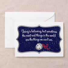 Polar Express Train Quote Greeting Card