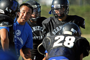 Bernstein High football players earn letters — of parents' love