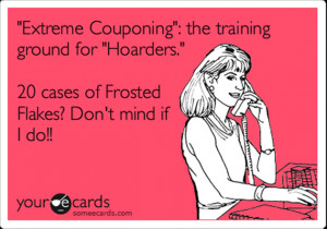 Vh Funny Cry for Help Ecard Extreme Couponing