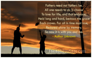 Father’s Day Quotes Poems
