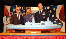 Gordon R. England , Mary Jo Myers, and General Richard Myers in 2004