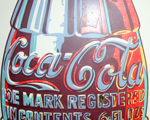 Coca Cola Sign Coke Bottle