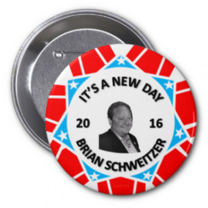 Brian Schweitzer New Day pin