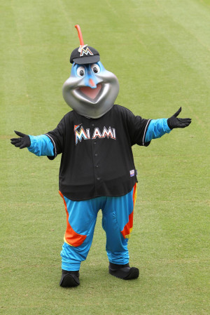 Miami Marlins unveil Billy the Marlin makeover; Ozzie Guillen in ESPN ...