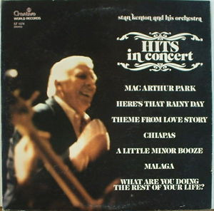 Stan Kenton AUTOGRAPHED Hits In Concert Creative 1074 STEREO
