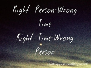 Right Person Wrong Time Via