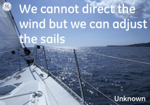 ... direct the windbut we can adjust the sails #Quotes #GEHealthcare