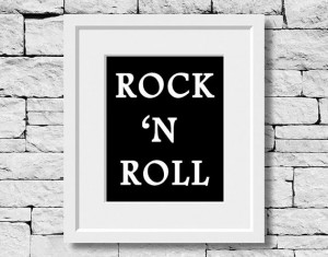 Rock and Roll, Music Quote, Music Decor, Music Teacher, Music Room ...