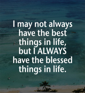 may you be blessed quotes