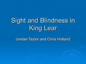 Quotes That Show Blindness In King Lear